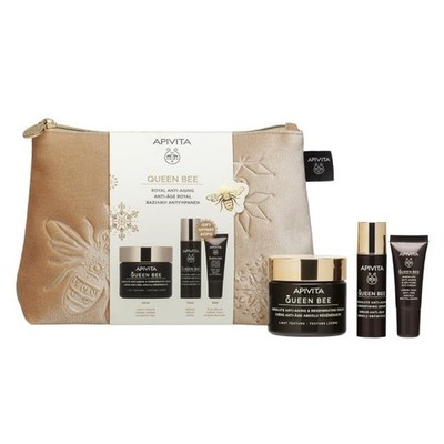 Apivita Queen Bee Anti-Aging & Regenerating Cream Light Text 50ml & Serum 10ml