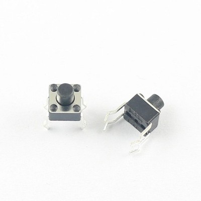 10Pcs Momentary Tactile Tact Push Button Switch 4 Pin DIP 4.5x4.5x5mm