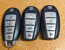 Lot Of 3 Oem Suzuki Smart Key Fob Remotes Kbrts009 4 Buttons Lot Of 3 Oem Suzuki Smart Key Fob Remotes Kbrts009 4 Buttons