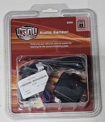 DEI 506T GLASS BREAK/TAMPER SHOCK AUDIO SENSOR & MIC VEHICLE SECURITY SYSTEM NEW
