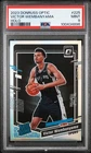 2023 PANINI DONRUSS OPTIC HOLO #225 VICTOR WEMBANYAMA ROOKIE RC PSA 9