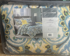 Madison Park Paisley Coverlet Set Full/Queen MP13-392
