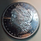 1904 O MORGAN DOLLAR! FLAWLESS DMPL GEMBU++ 30+INCH BLK MIRRORS$$ UDM NR #64498