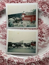 1980s -90s Lot of 2  Anheuser Busch Budweiser  4"x3" Photos