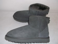 Ugg Australia Men's GENUINE Classic Grey Sheepskin Boots Size 9.5 UK BNWOB