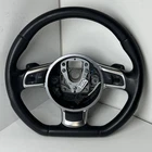 2012 AUDI TT STEERING WHEEL FLAT BOTTOM W/ PADDLE SHIFTERS OEM