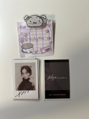 Aespa Whiplash Kms Station Preoder benefit Karina photocard pob Pc