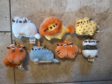 Pusheen Blind Box Mini Plush Series 7 Pusheenimals Lot of 7 - Lion Panda Tiger