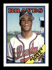 1988 O-Pee-Chee #213 Albert Hall Atlanta Braves