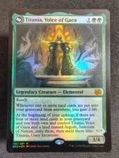 Titania Voice of Gaea M the Brothers' War 193 Foil Card