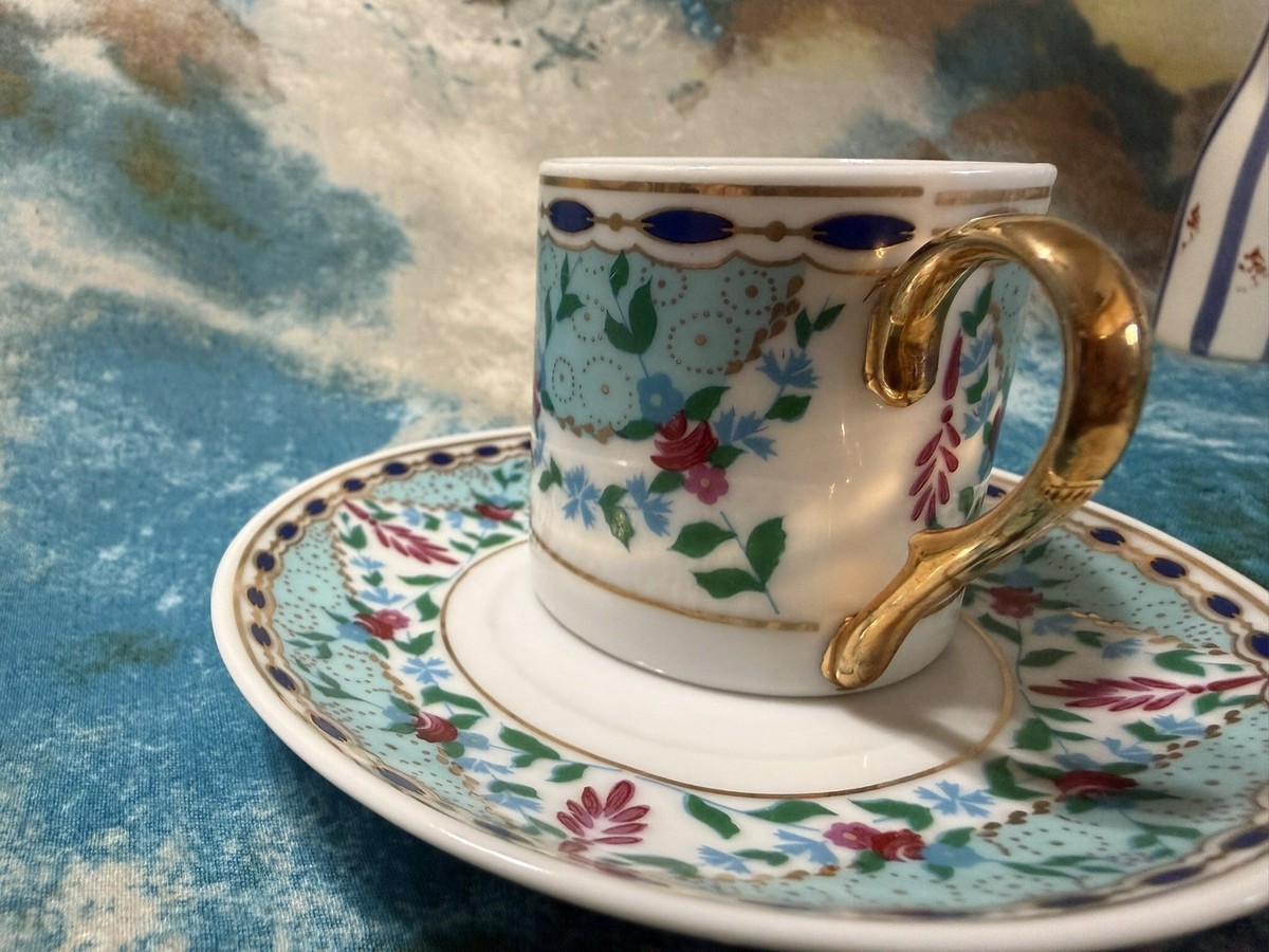 Porland Turkish Porcelain Coffee Cup Set | eBay