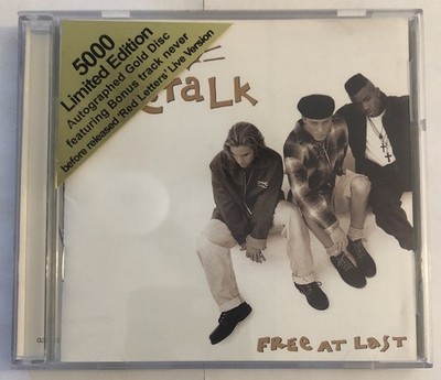 DC Talk Free at Last Gold Collectors Series Limited Edition CD Signed 73 Of 5000