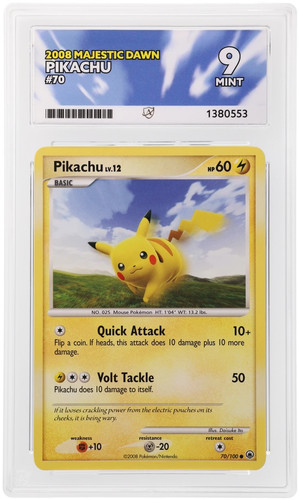 Pikachu graded ACE 9 for sale on eBay