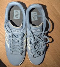 adidas Men’s Low Top Lace-Up Trainers UK 8.5 Grey/neon ,Rubber Sole