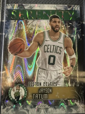 2025-26 Topps Chrome - Serenity Jayson Tatum #SY-7 RayWave Refractor