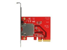 Delock 91748 CF Metallic Red PCI Express 1pc Box Windows 10 Windows 10