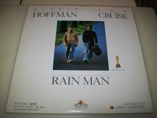 RAIN MAN 2-Laserdisc LD EXCELLENT CONDITION GREAT FILM TOM CRUISE DUSTIN HOFFMAN