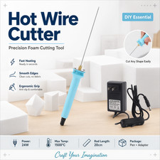 Foam Cutting Pen Electric Hot Wire Cutter Pen Polystyrene Foam Cutting Carving