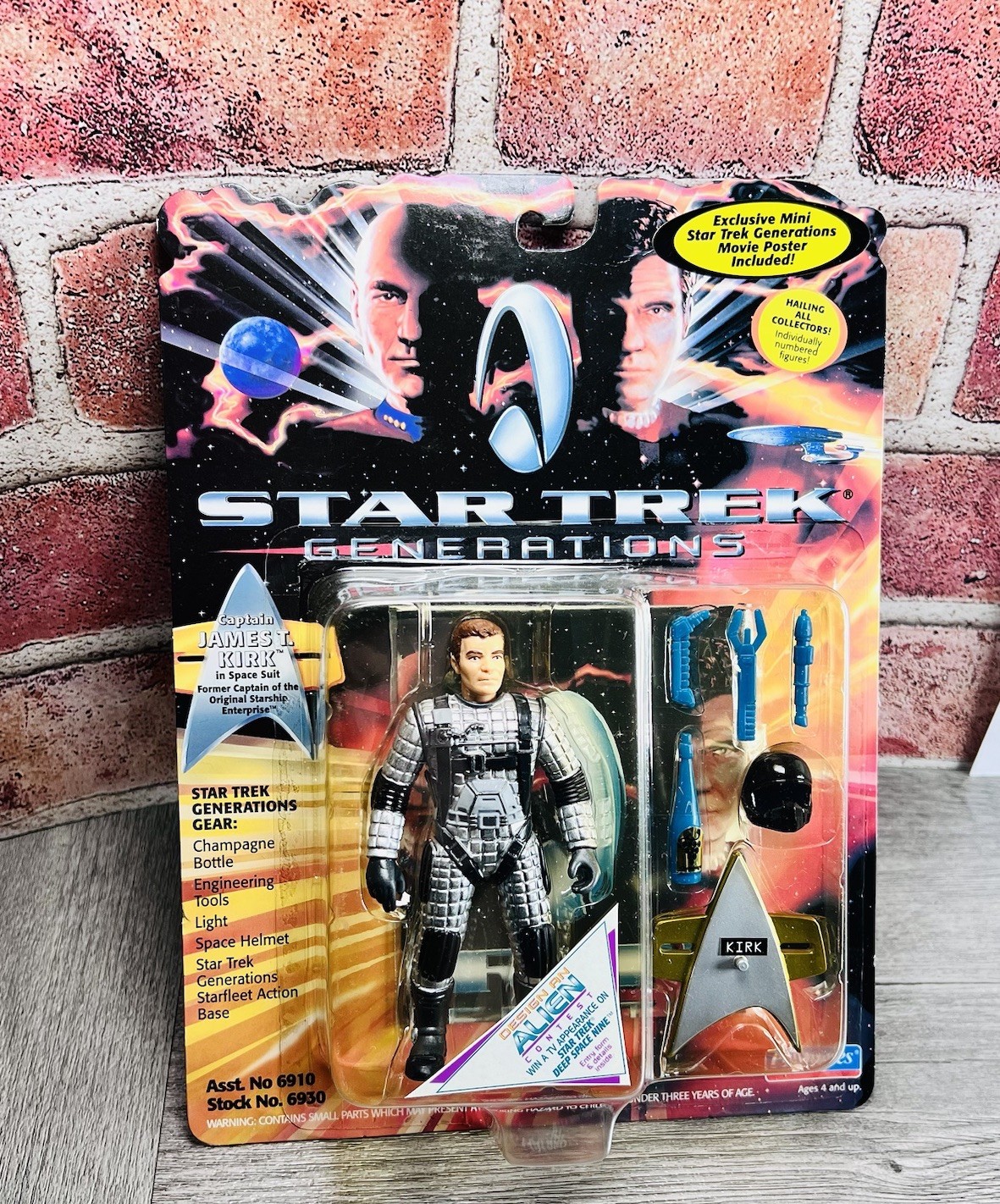 Space James Generations  Toy Vintage Playmates New