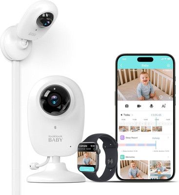 Smart AI Baby Monitor,1080P Baby Room Camera, APP,AI Detection,Cry Monitor,Lulla
