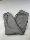 American Giant Sweatpants Mens Large Gray Joggers Fleece Made In USA Drawstring