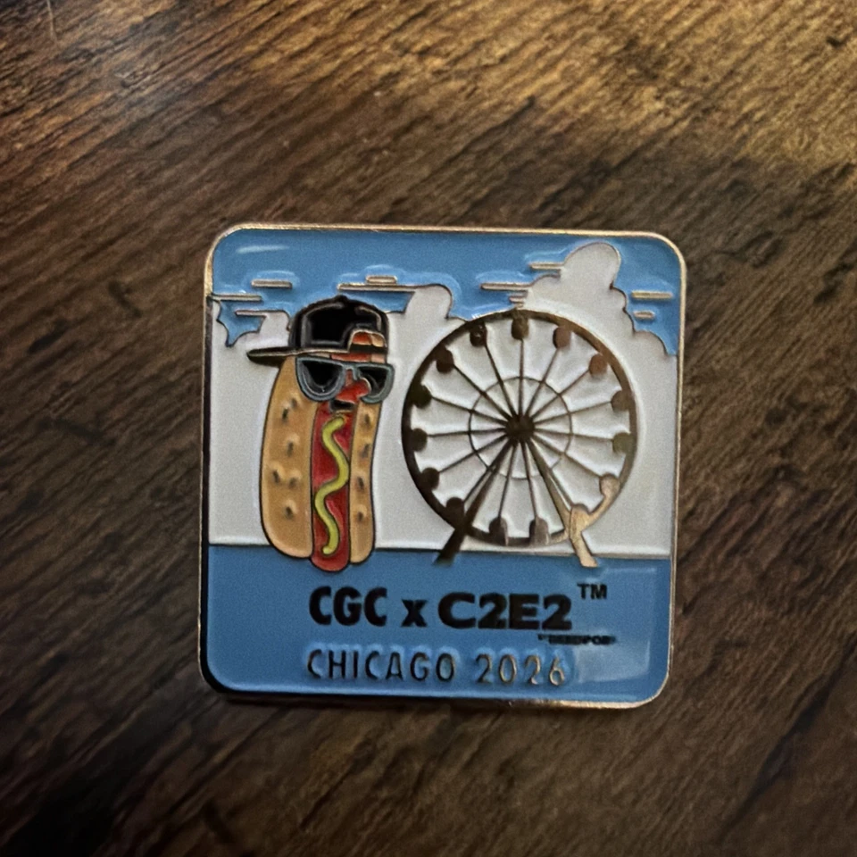 CGC X C2E2 Chicago 2026 - RARE EXCLUSIVE ENAMEL PIN 10 - Image 1 of 1