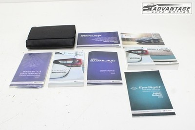 2022 SUBARU LEGACY OWNERS MANUAL USER GUIDE INFORMATION BOOK W/ CASE OEM