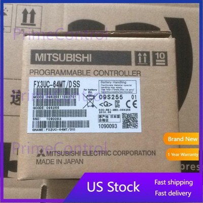 FX3UC-64MT/DSS New Mitsubishi Programmable Controllers in box Free Shipping