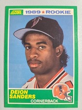 1989 Score - 1989 Rookie Deion Sanders #246 (RC)