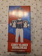 Corey Kluber Cleveland Indians 2x Cy Young Award Winner Bobblehead SGA NIB