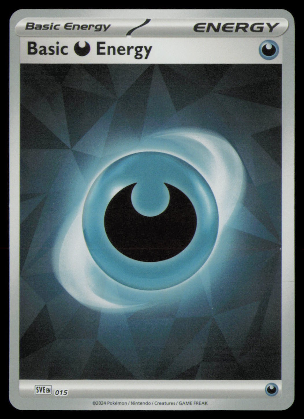 Basic Darkness Energy 015 Scarlet & Violet Energies Pokemon Holo Near Mint