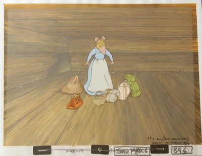 Die Geschichte von Samuel Schnurrhaaren oder der Roly-Poly Pudding Animation Cel