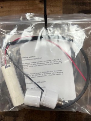 Ed Fong GMRS -DBJ -+5dB Gain Antenna PVC pipe not incl Orange Tag