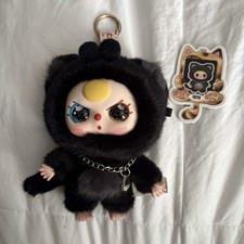 black cat keychain