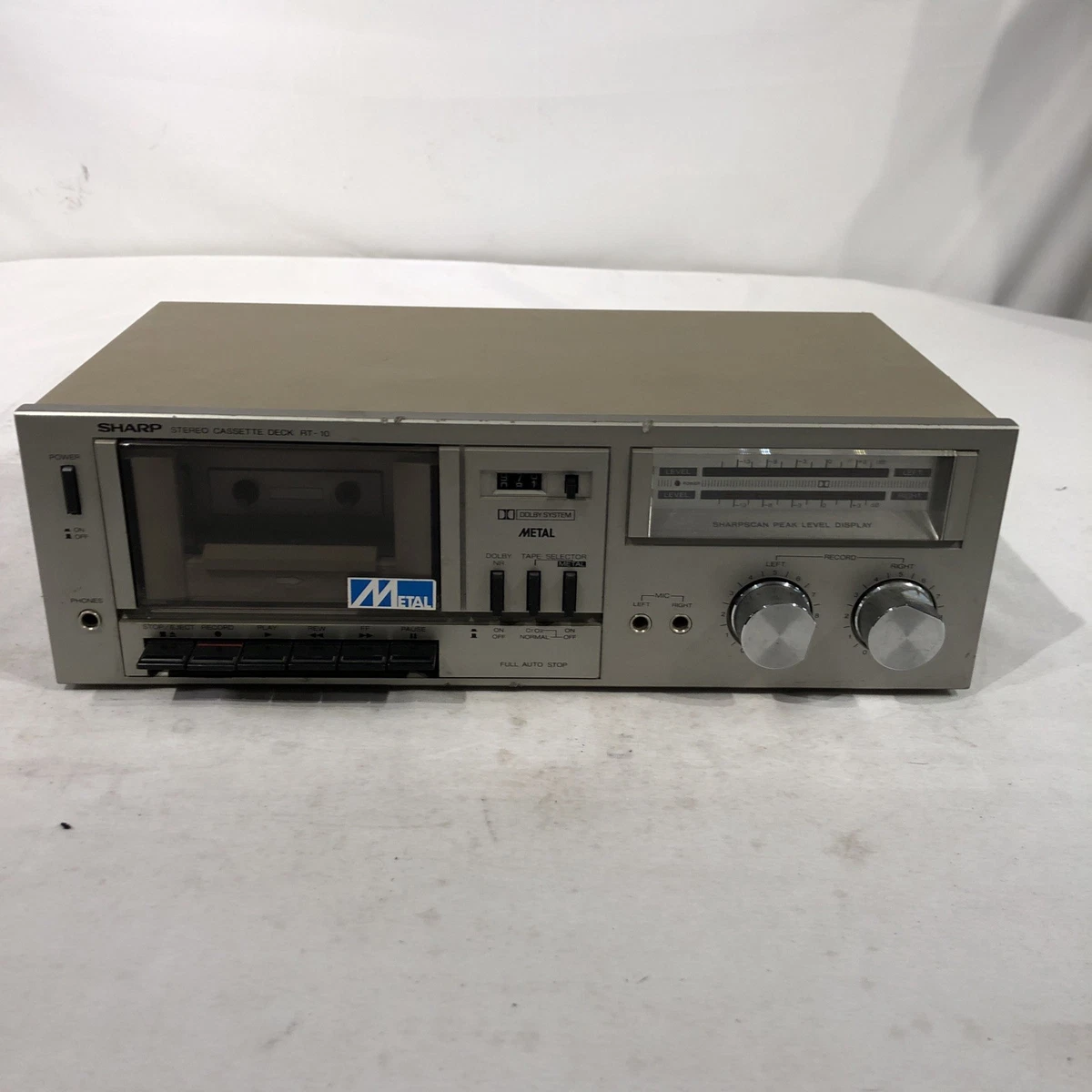 Sharp Home Audio Cassette Tape Deck for sale - eBay