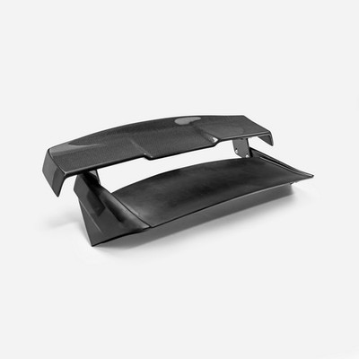 For GR YARIS GXPA16 EPA3 Type Rear Spoiler Carbon Fiber Blade With FRP Base