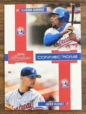 2004 Playoff Prestige - Connections Vladimir Guerrero, Javier Vazquez #C-20