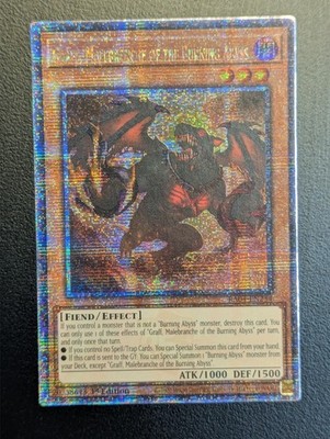 Graff, Grimmetatze des Brennenden Abgrundes Ra04-EN234 QCR Englisch NM
