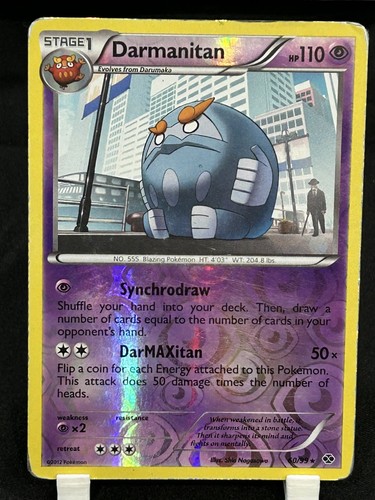Darmanitan 60/99 Reverse Holo 2012 Pokemon Next Destinies MP