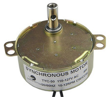 TYC-50 10/12RPM CW/CCW Permanent Magnet Motor 110V AC Electric Synchron