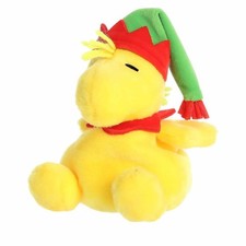 Aurora  Festive Peanuts  Elf Woodstock Palm Pals  Stuffed Animal - Officially...