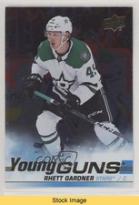 2019-20 Upper Deck Young Guns Silver Foil Rhett Gardner #465 READ m0p