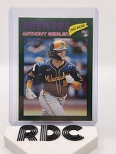 2026 Topps Heritage - Anthony Seigler #128 Dark Green Border (RC)