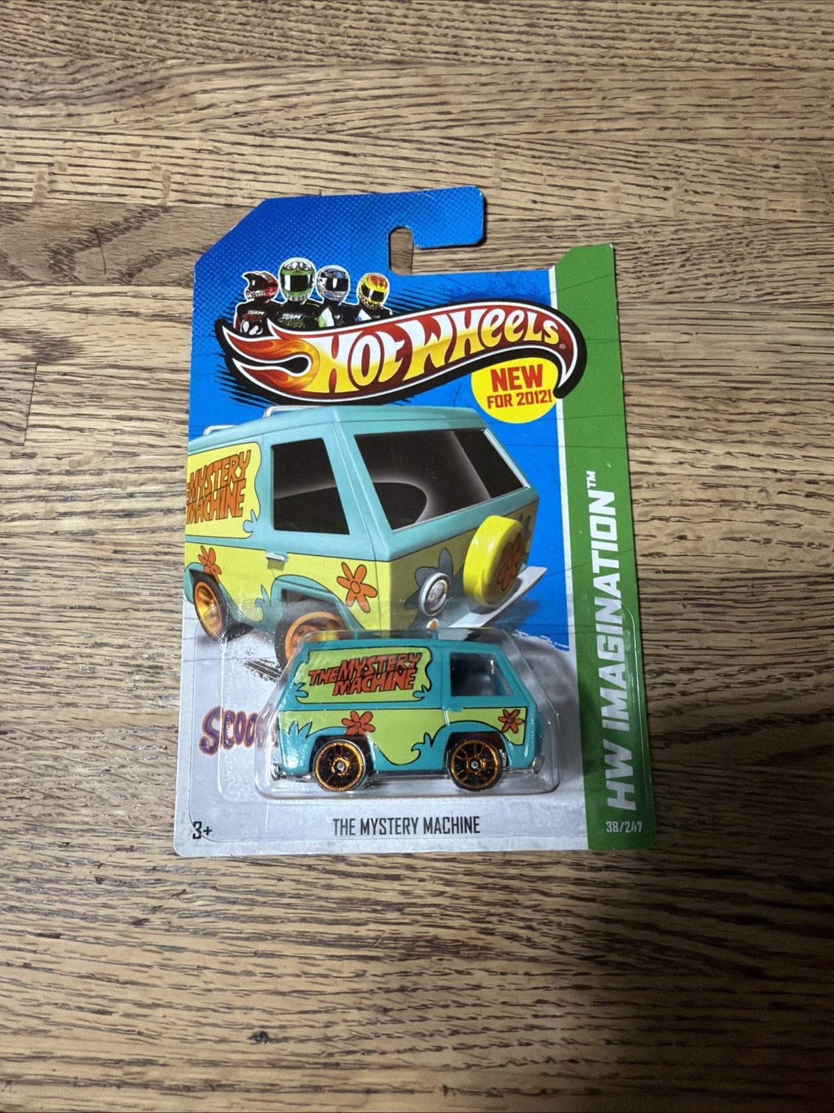 Hot Wheels 2012 The Mystery Machine HW Imagination Scooby-Doo New Model