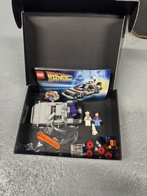 LEGO 21103 Back to The Future DeLorean, New Open Box 100% Complete Fast Shipping