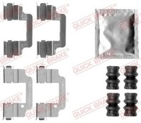Quick Brake 109-1806 ZubehöRsatz, Scheibenbremsbelag FüR Volvo