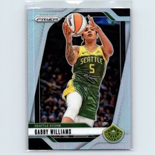 2024 Panini Prizm WNBA Gabby Williams #55 Silver Prizm Seattle Storm