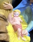 Nativity Set Solid Plaster Pre 1950s 12 Inch — photo 6