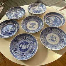 Spode Blue Room Collection 8.75" Wide Bowls - Choice of 7 Patterns, 13 Available