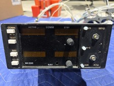 TKM MX300 NAV/COMM TRANCEIVER with Mounting Tray Rack USED